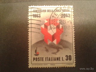 Италия 1963 Красный крест