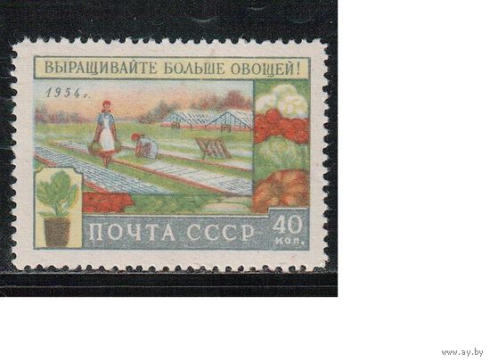 СССР-1954, (Заг.1709),  ** , Сельское хозяйство