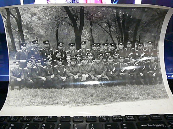 Фотография офицеров 60-е гг