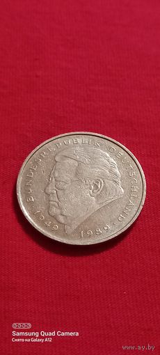 Германия, 2 марки 1992 (А).