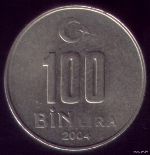 100 000 Лир 2004 год Турция