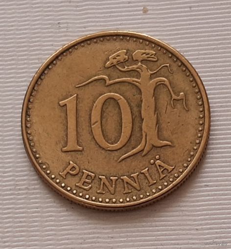 10 пенни 1963 г. Финляндия