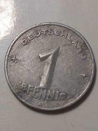 1  пфеннига ГДР 1949