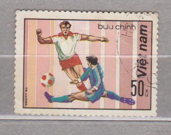Спорт футбол Вьетнам 1985 год  лот 15