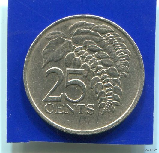 Тринидад и Тобаго 25 центов 1979