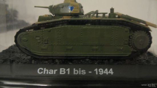 Модель танка  Char B1 bis -1944 из коллекции Wozow Bojowych No 9 Польша