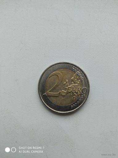 2 евро Монако, 2014 год из обращения
