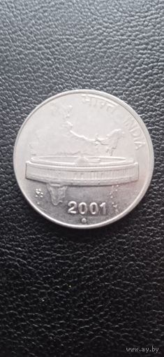 Индия 50 пайс 2001 г.