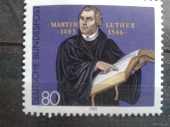 ФРГ 1983 Мартин Лютер Михель-3,0 евро