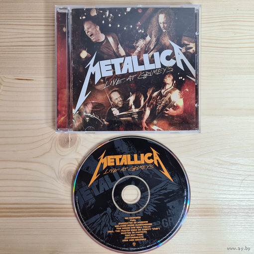 Metallica - Live At Grimey's (CD, USA, 2010, лицензия) Warner Bros. Records 526267-2