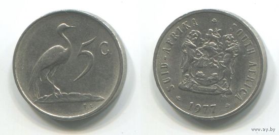 Южная Африка. 5 центов (1977)