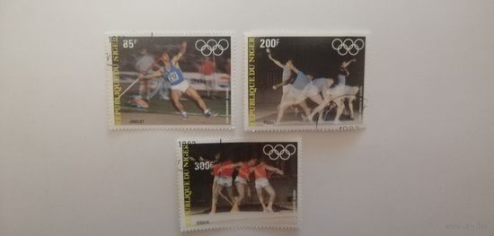 Нигер 1983.  Олимпийские игры - Лос-Анджелес 1984, США
