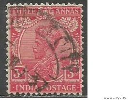 Индия. Король Георг V. 1911г. Mi#81.
