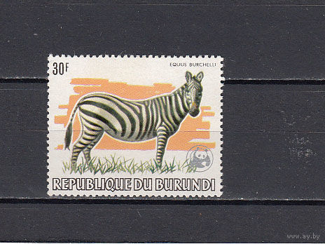 Фауна. Бурунди. 1983. 1 марка.  Michel N 1602 (55,0 е)