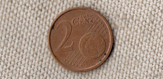 Италия 2 евроцента 2002