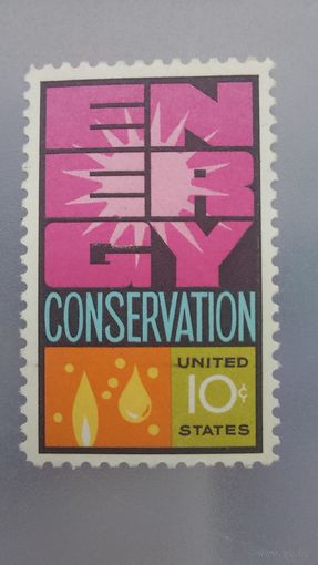 США 1974. Энергия. Энергосбережение