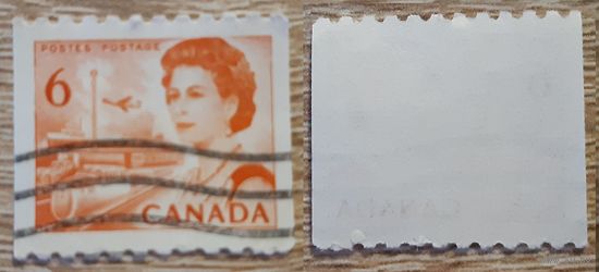 Канада 1969 Королева Елизавета II, транспорт. Перф. 10 горизонтальная