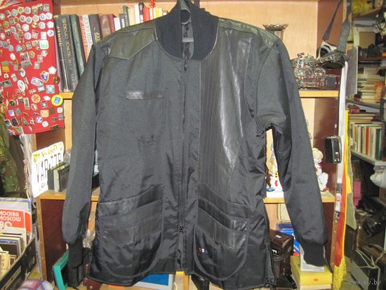 Американская удлиненная байкерская куртка, на 54/5 размер.