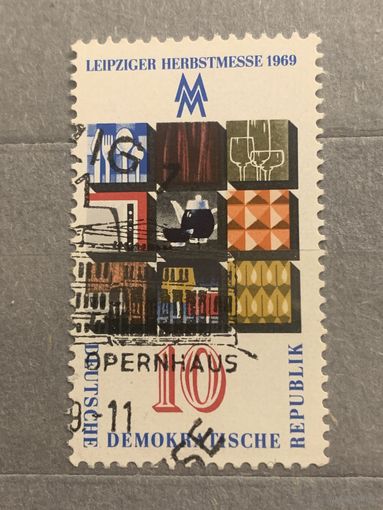 ГДР 1969. Leipzig Hebstmesse 1969