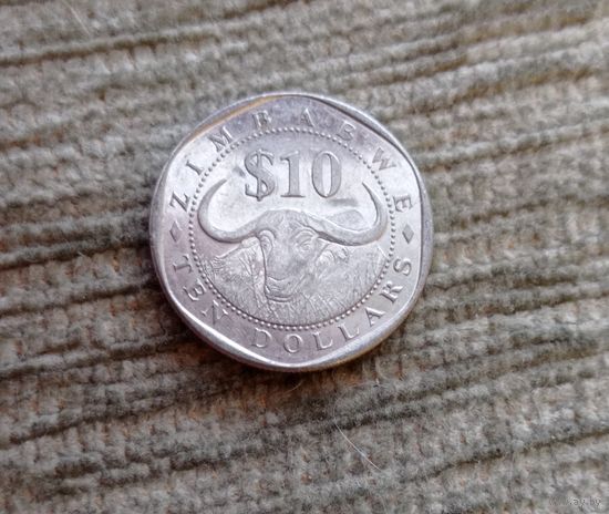 Werty71 Зимбабве 10 долларов 2003