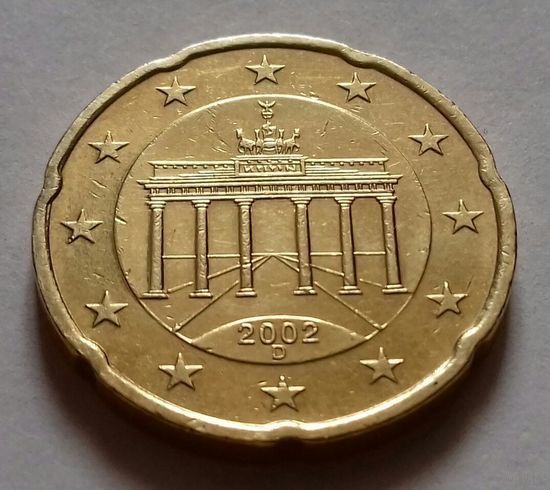 20 евроцентов, Германия 2002  D, F, J