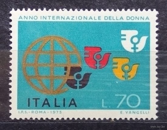 Международный женский год, Италия, 1975 год, 1 марка