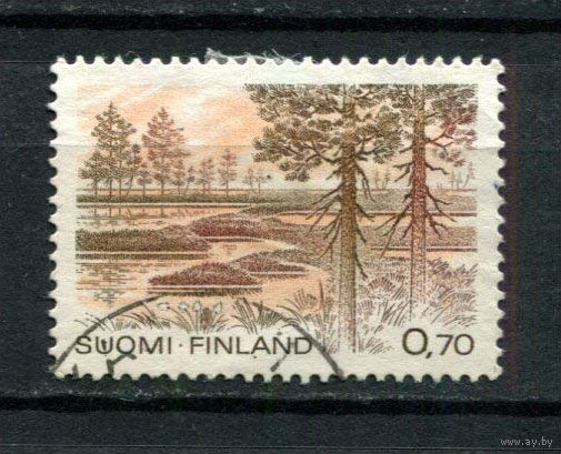 Финляндия - 1981 - Национальный парк Кауханева-Похйянкангас - [Mi. 877] - полная серия - 1 марка. Гашеная.  (Лот 165AZ)