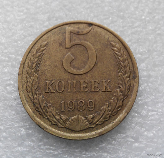 5 копеек 1989 СССР #02