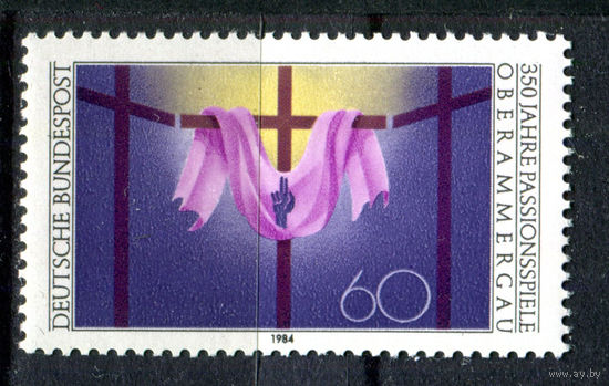 Германия (ФРГ) - 1984г. - Религия - полная серия, MNH с отпечатком [Mi 1201] - 1 марка