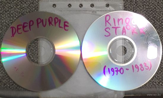 CD MP3 DEEP PURPLE, Ringo STARR - выборочная дискография - 2 CD