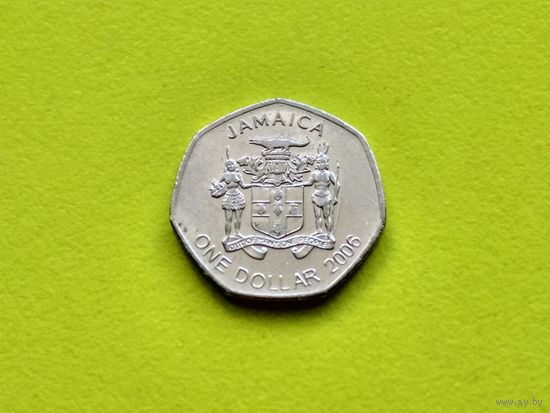 Ямайка. 1 доллар 2006. (1).