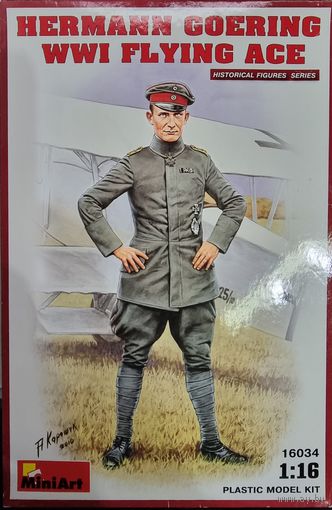 MiniArt #16034  1/16 WWI Flying Ace (Hermann Goering) Historical Figures Series