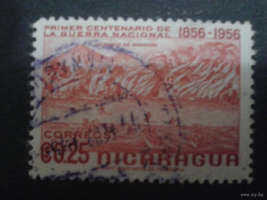 Никарагуа 1956 100 лет высадки на берег