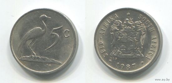 Южная Африка. 5 центов (1987)
