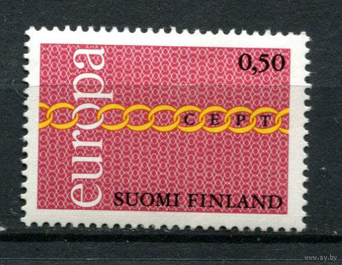 Финляндия - 1971 - Европа (C.E.P.T.) - [Mi. 689] - полная серия - 1 марка. MH.  (Лот 166AP)