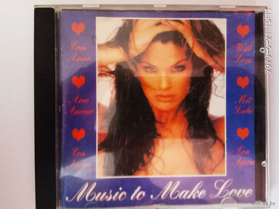 CD Alex Vanderberg (Van Der Berg) Orquestra - Music To Make Love (1991)