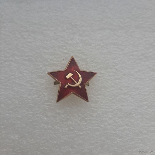 Кокарда звезда ВС СА СССР, большая