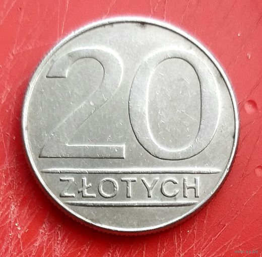 20 злотых 1988 * Польша