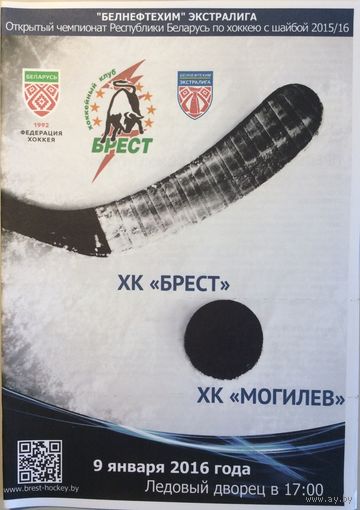 БРЕСТ - МОГИЛЕВ. Чемпионат Беларуси-2015/16