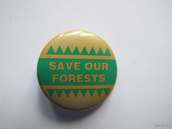 Значок 'Save our forests'