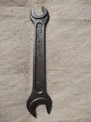 Ключ 12х14, рожковый, СССР.