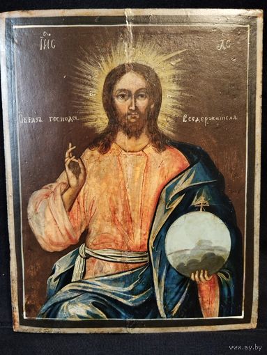 Икна , " Христос Вседержитель " , 19 век.