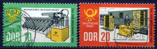 ГДР, 1963 год Почта вагон