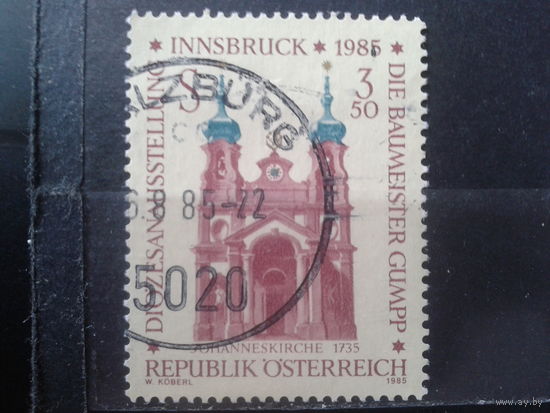 Австрия 1985 Кирха в Инсбруке, 1735 г.