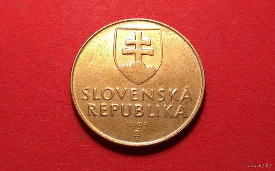 1 крона 1993. Словакия.