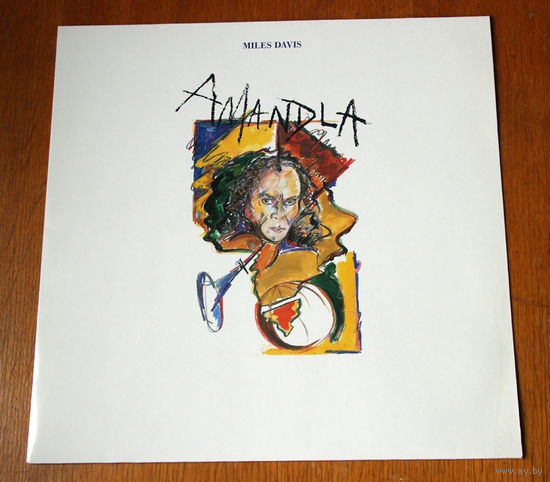 Miles Davis "Amandla" LP, 1989