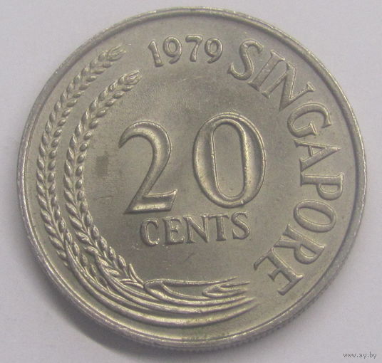 Сингапур 20 цен 1979 г