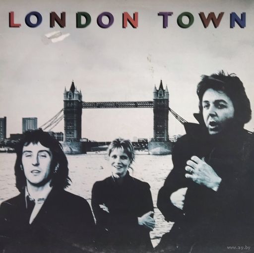 Wings /London Town/1978, EMI, LP, VG+, England