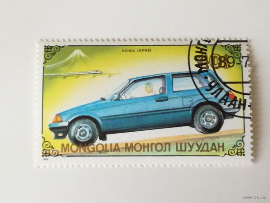 Монголия 1989. Автомобили.