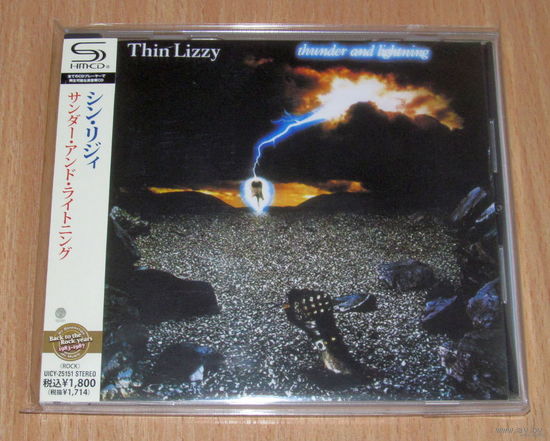 Thin Lizzy - Thunder And Lightning (1983/2012, Audio CD, фирменный SHM-CD, made in Japan)